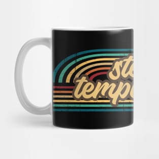 stone temple pilot retro stripes Mug